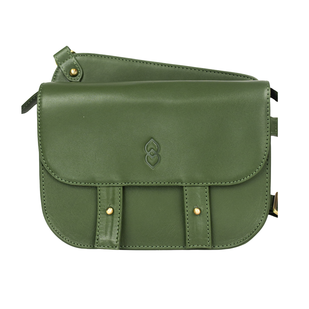 Safar Crossbody - Olive Green