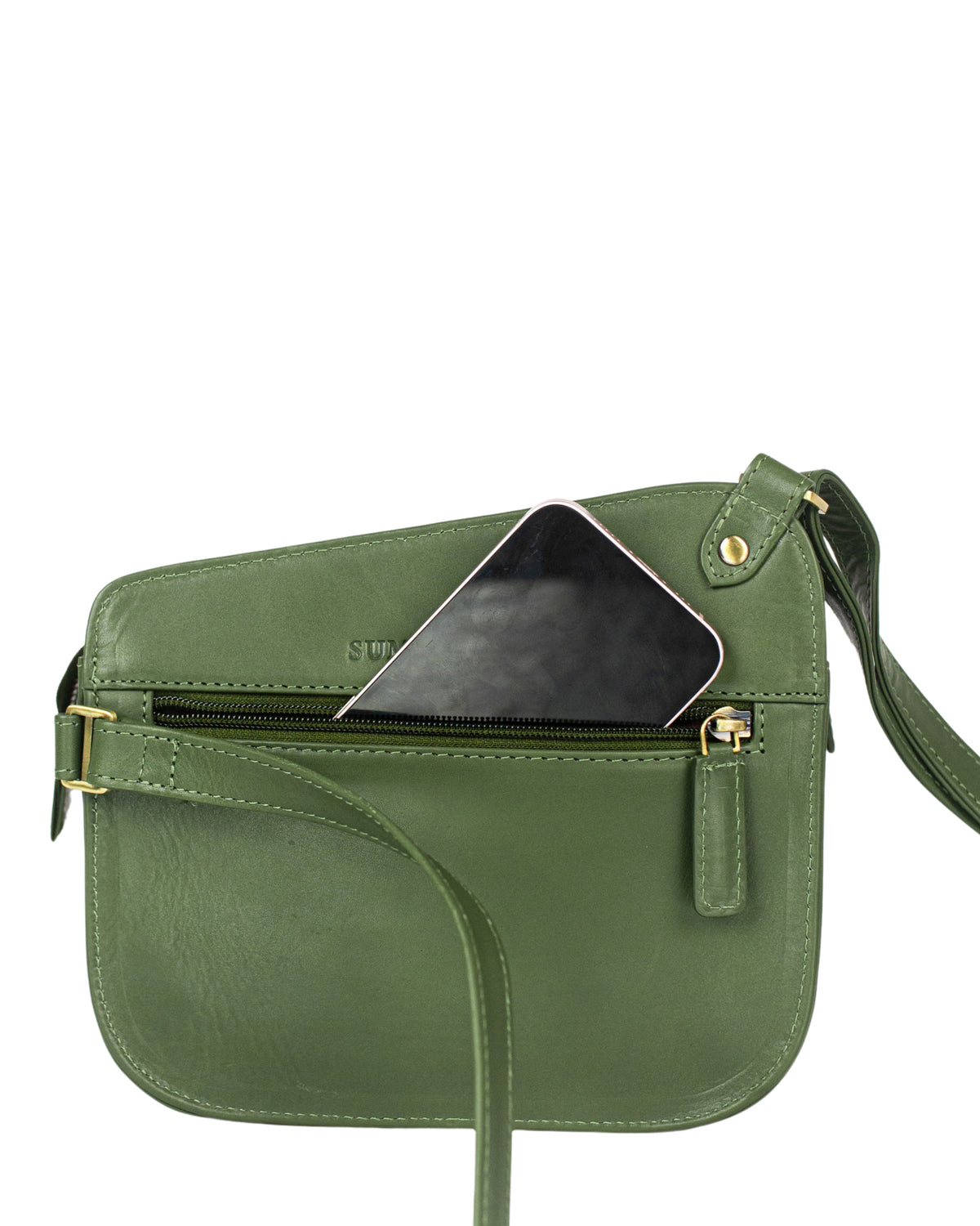 Safar Crossbody - Olive Green