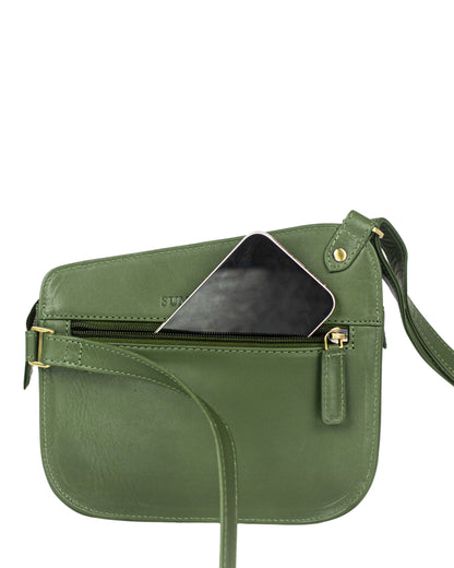 Safar Crossbody - Olive Green