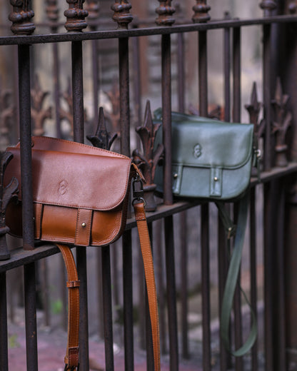 Safar Crossbody - Olive Green